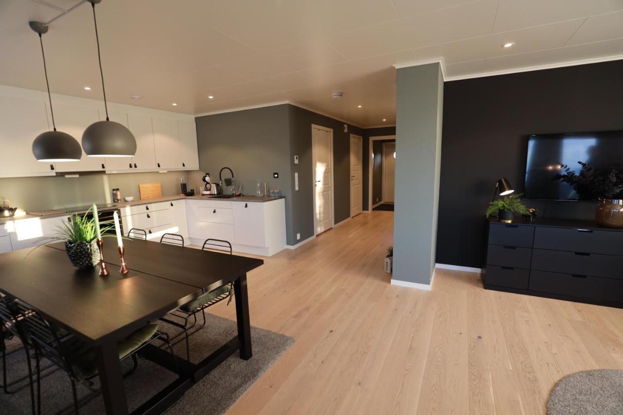 Modern Apartment With Seaview Hammarvika Exteriér fotografie