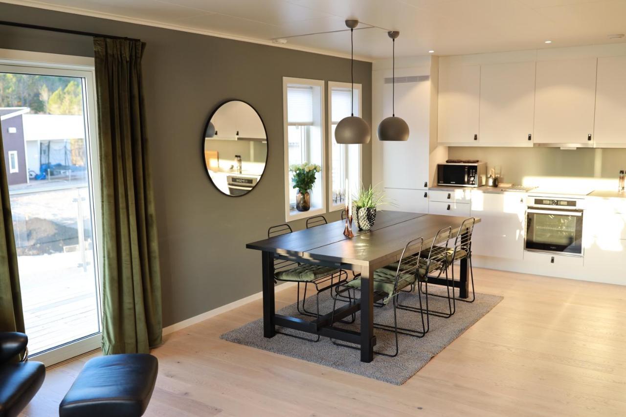 Modern Apartment With Seaview Hammarvika Exteriér fotografie