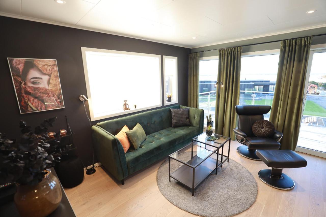 Modern Apartment With Seaview Hammarvika Exteriér fotografie