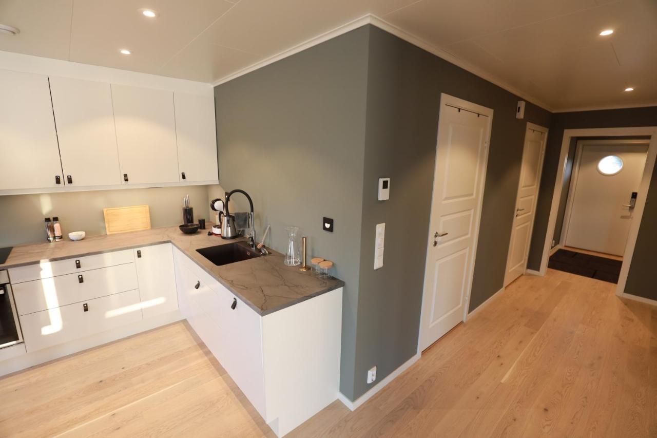 Modern Apartment With Seaview Hammarvika Exteriér fotografie